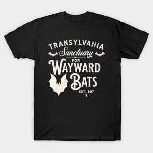 Transylvania Sanctuary for Wayward Bats Dark T-Shirt